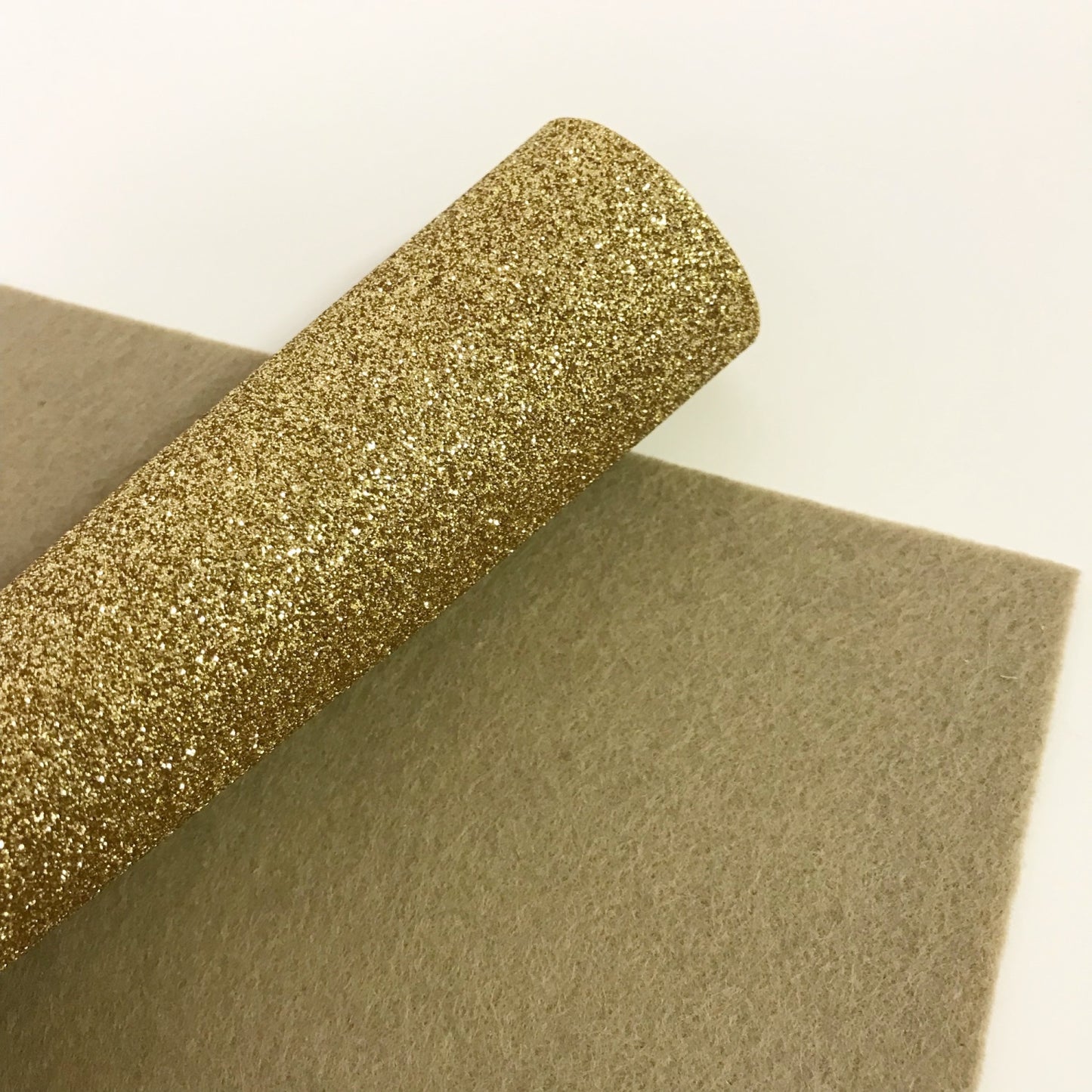 Holographic Gold Glitter Felt