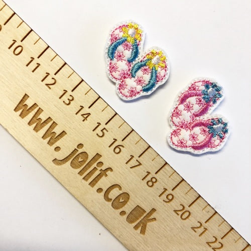 Flip Flop Feltie / strip of 3