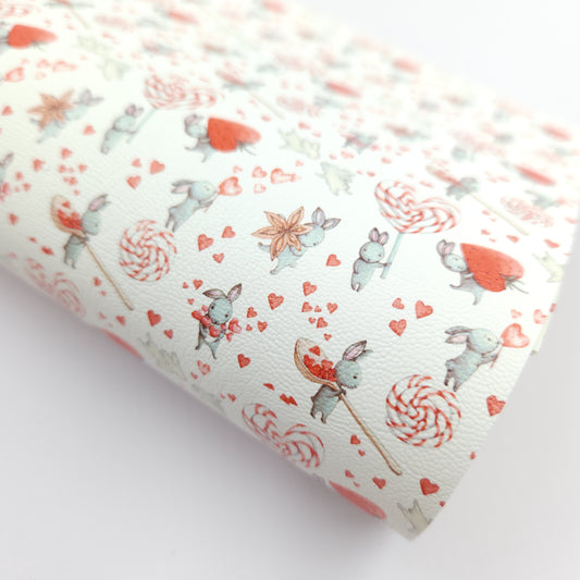 Mr Bunny Romantic Artisan Leatherette