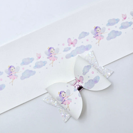 Fairy Princess Leatherette Fabric Roll
