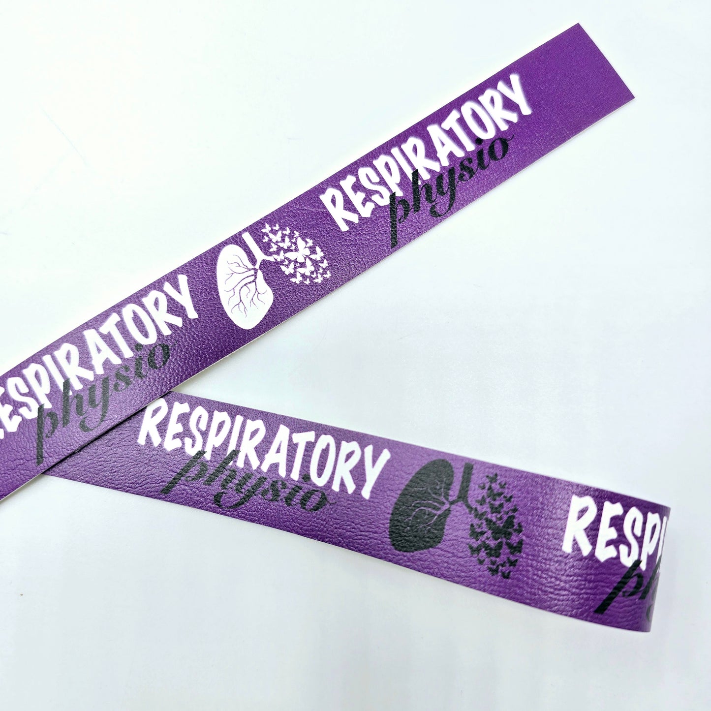 Respiratory Physio Wristlet Double Sided Leatherette
