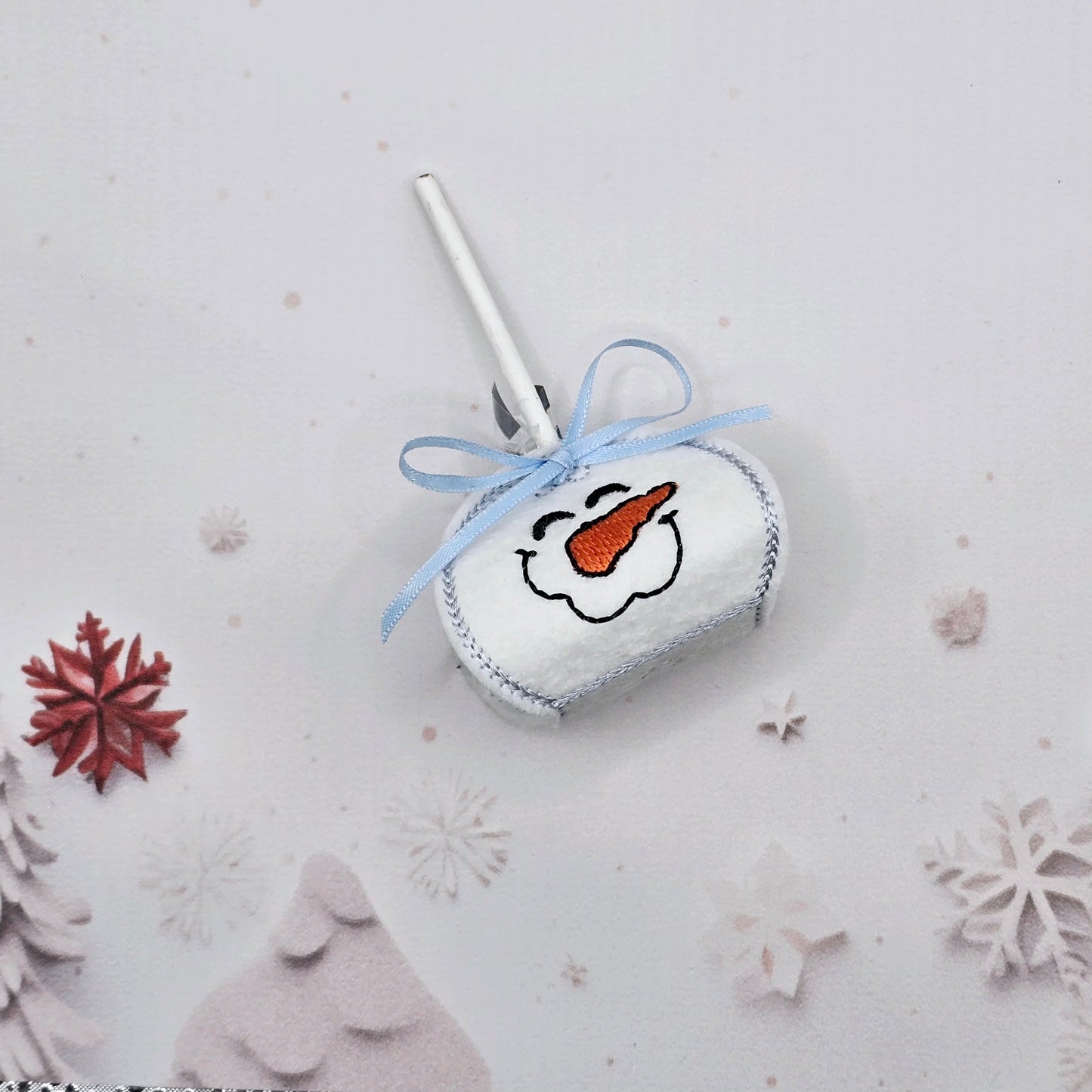 Snowman Decorative Lollipop Cover