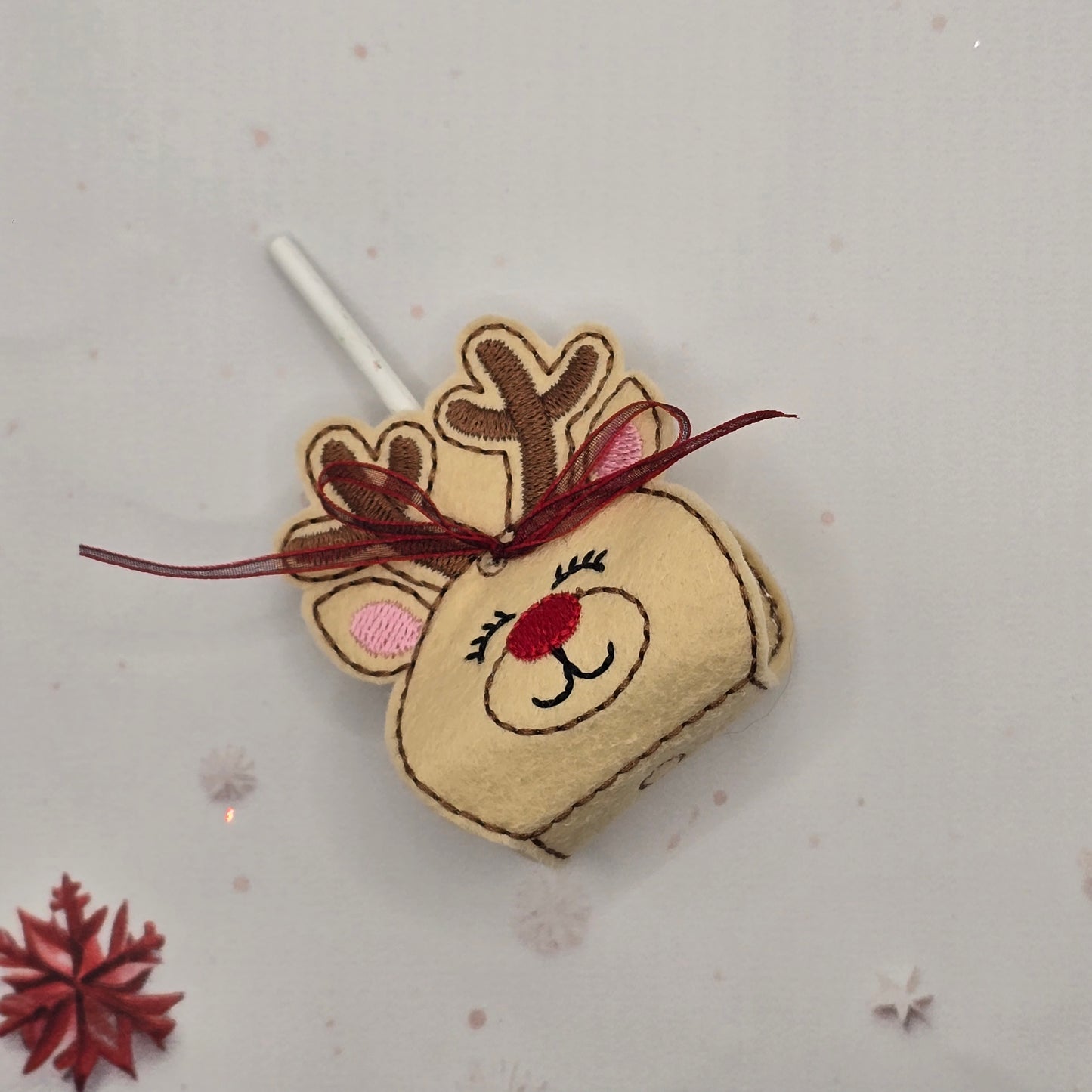 Reindeer Decorative Lollipop Cover
