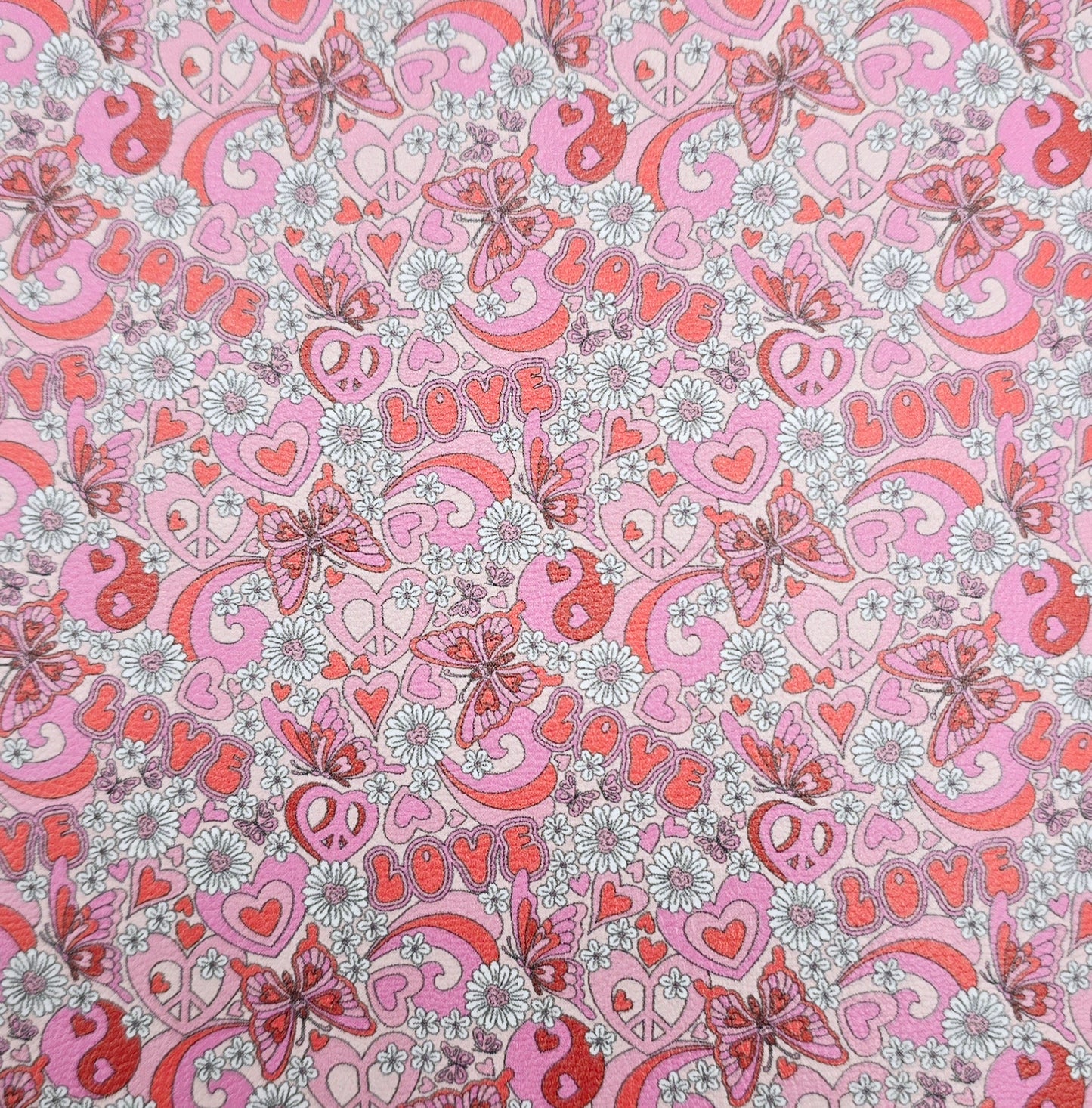 Peace & Love Artisan Leatherette