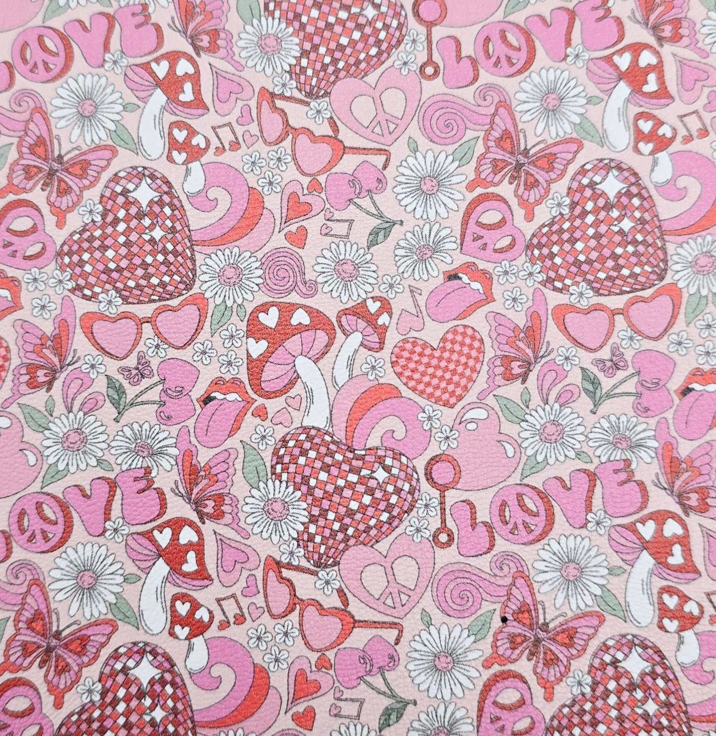 It's a groovy Kinda Love Artisan Leatherette