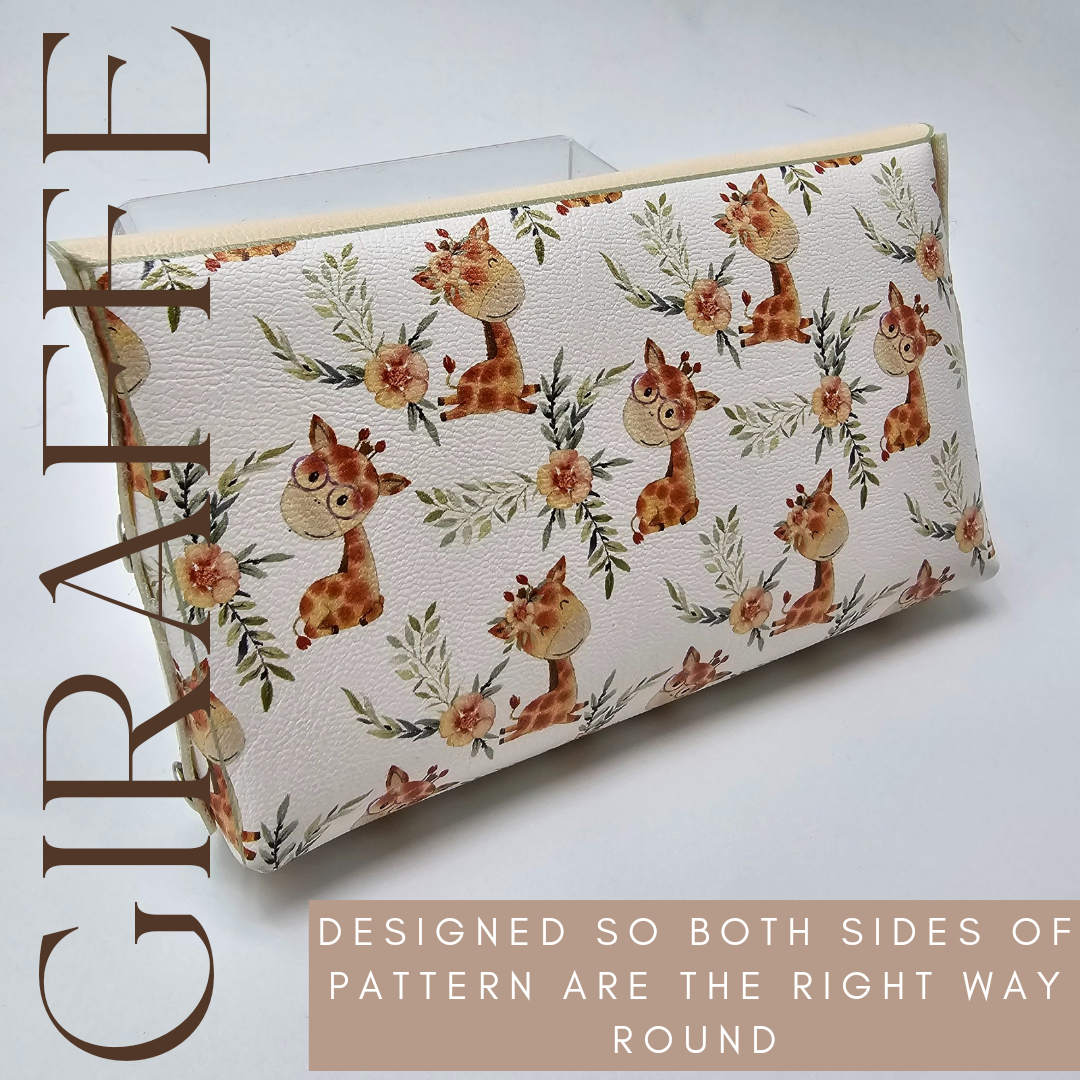 Personalised Giraffe Mini Clutch