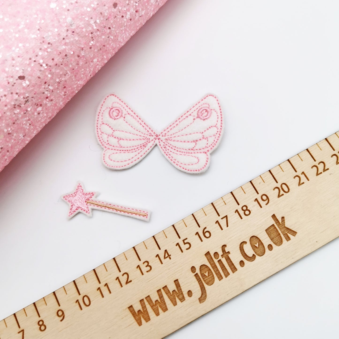 Fairies Wand Felties / strip of 3