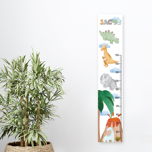 Dinosaur Personalised Height Chart