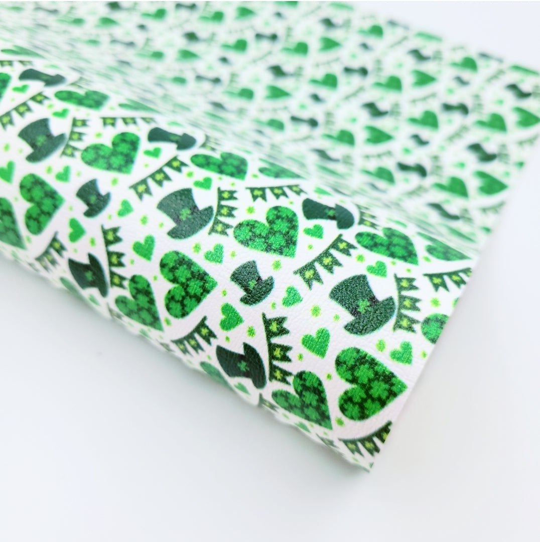 Love St. Patricks Day Artisan Leatherette
