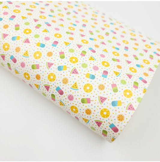 Fruity Ice Lollies Artisan Leatherette