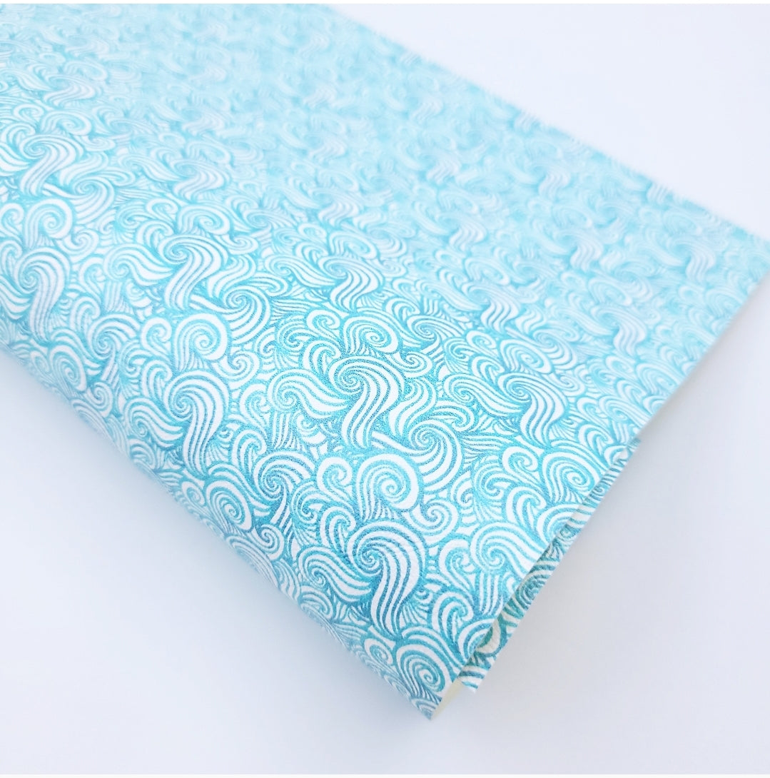 Sea Waves Artisan Leatherette