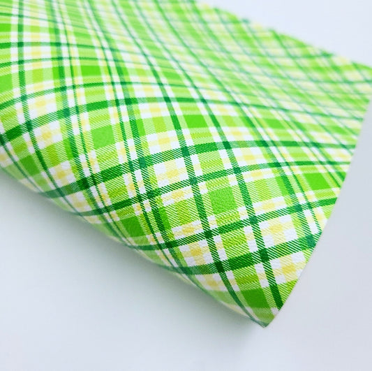 Irish Plaid Artisan Leatherette