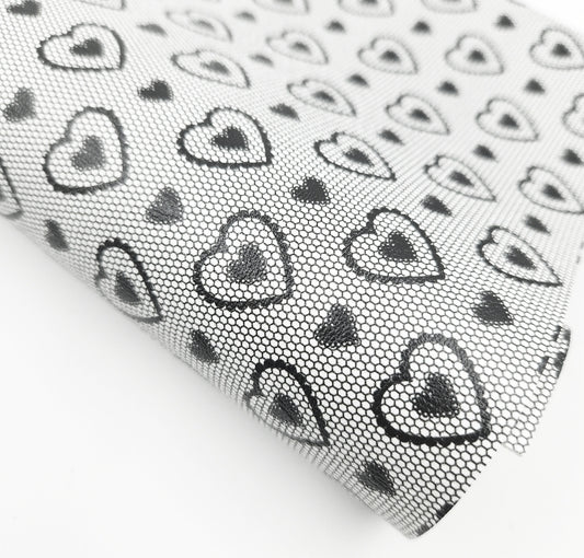 Lace Hearts Artisan Leatherette