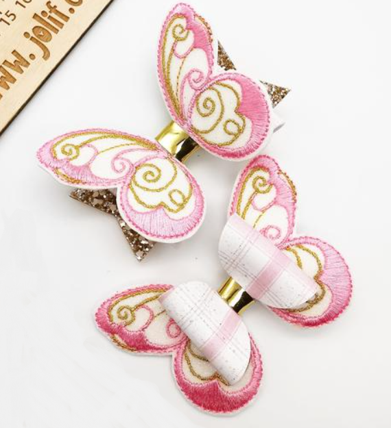 Butterfly Top and Tails Embroidery File (Multiple sizes) - Digital Embroidery File