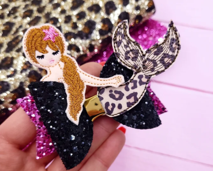 Mermaid Peekabum | Digital Embroidery File