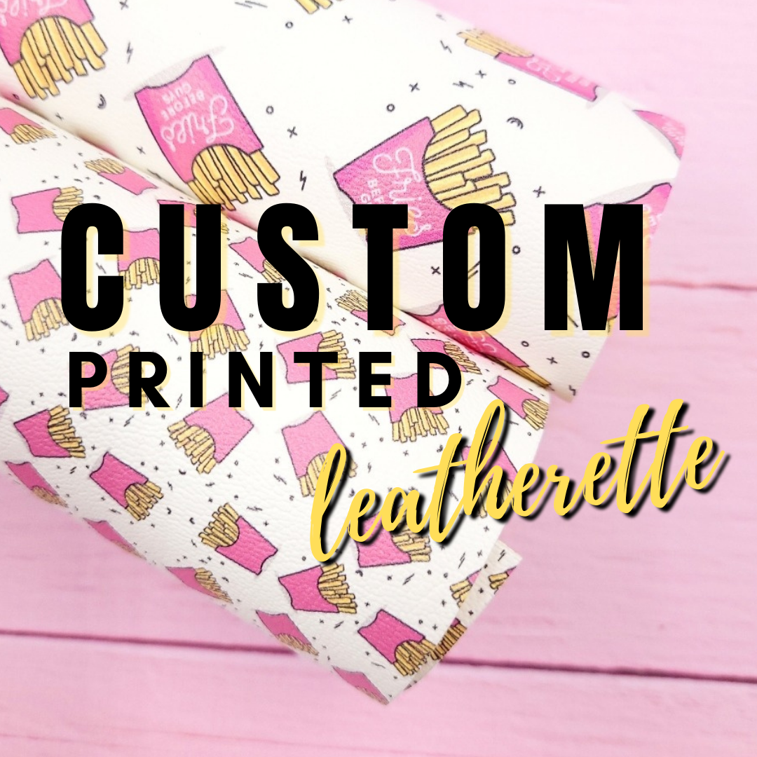 Custom Printed Leatherette