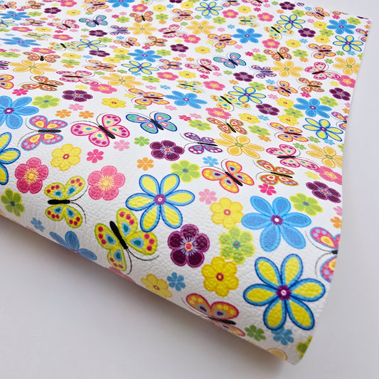 Kaleidoscope Garden Artisan Leatherette