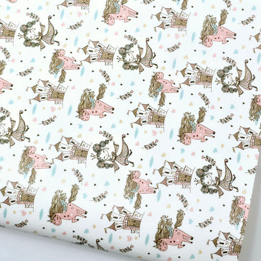 Princess & Her Unicorn Artisan Leatherette
