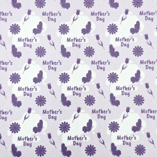 Lilac Mothers Day Artisan Leatherette