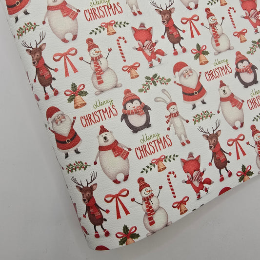 Merry Christmas, Friends Artisan Leatherette