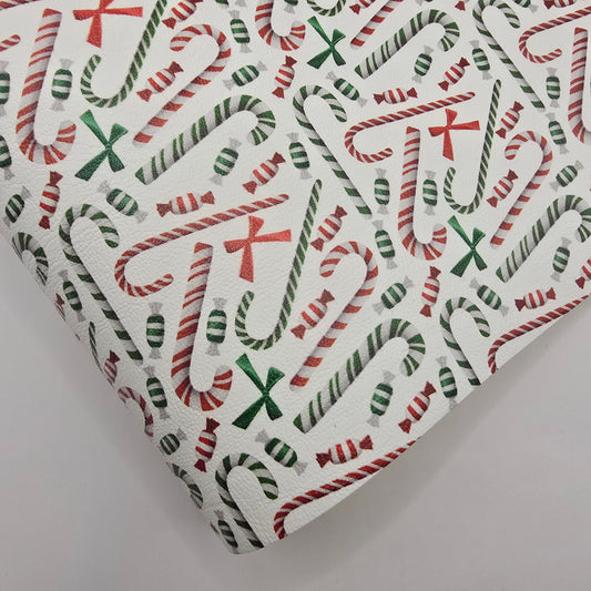 Candy Cane Heaven Artisan Leatherette