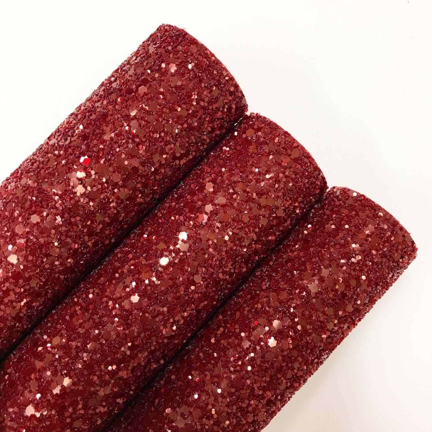 Burgundy Chunky Glitter