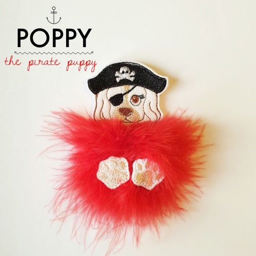 Poppy the Puppy Pirate Fur Baby