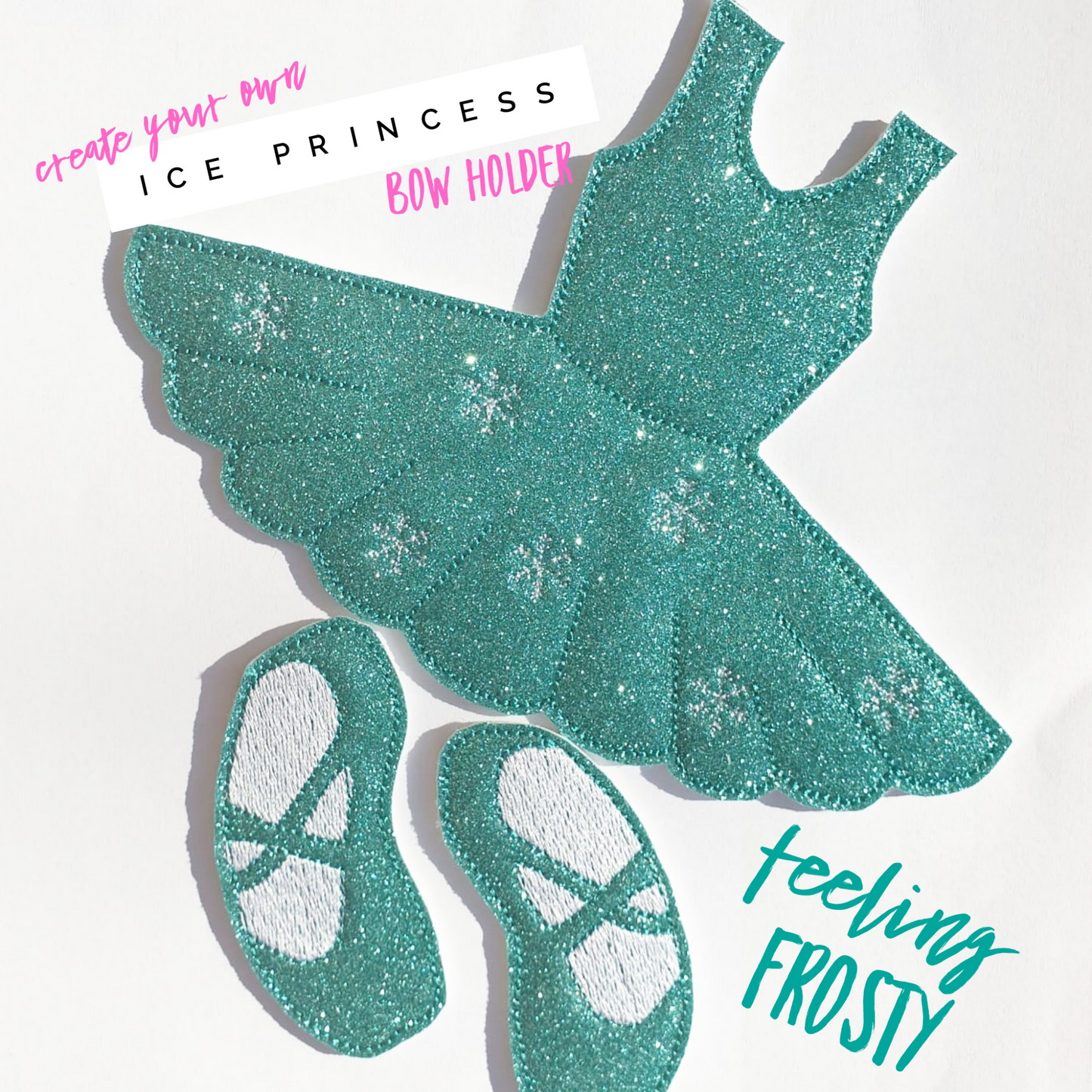 Ice Princess Ballet Girl Bow Holder