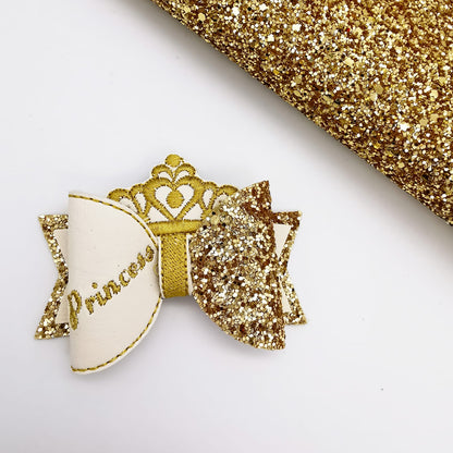 Princess Bow Peeker Featuring the Dolly Bow by Felt Better