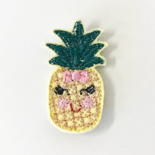 Pineapple Felties - strip of 3