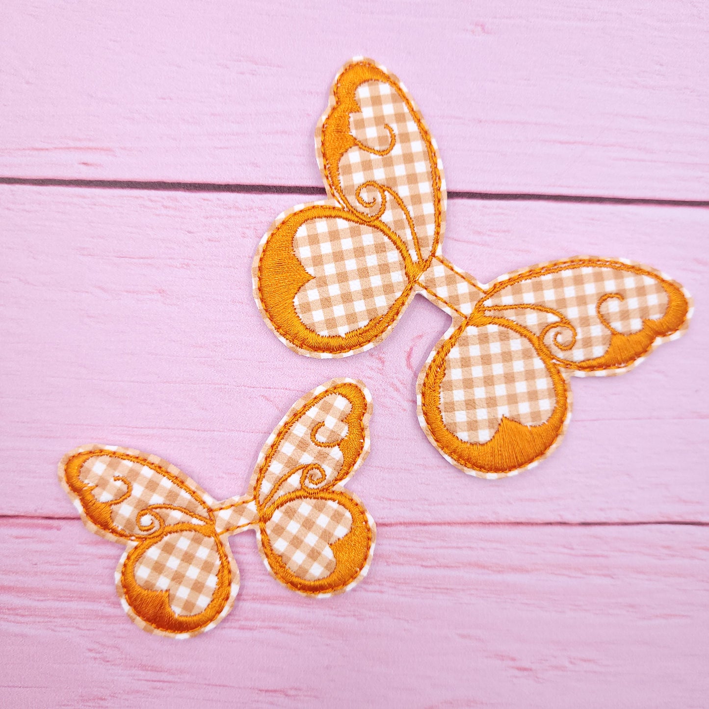 Gingham Butterfly Wings