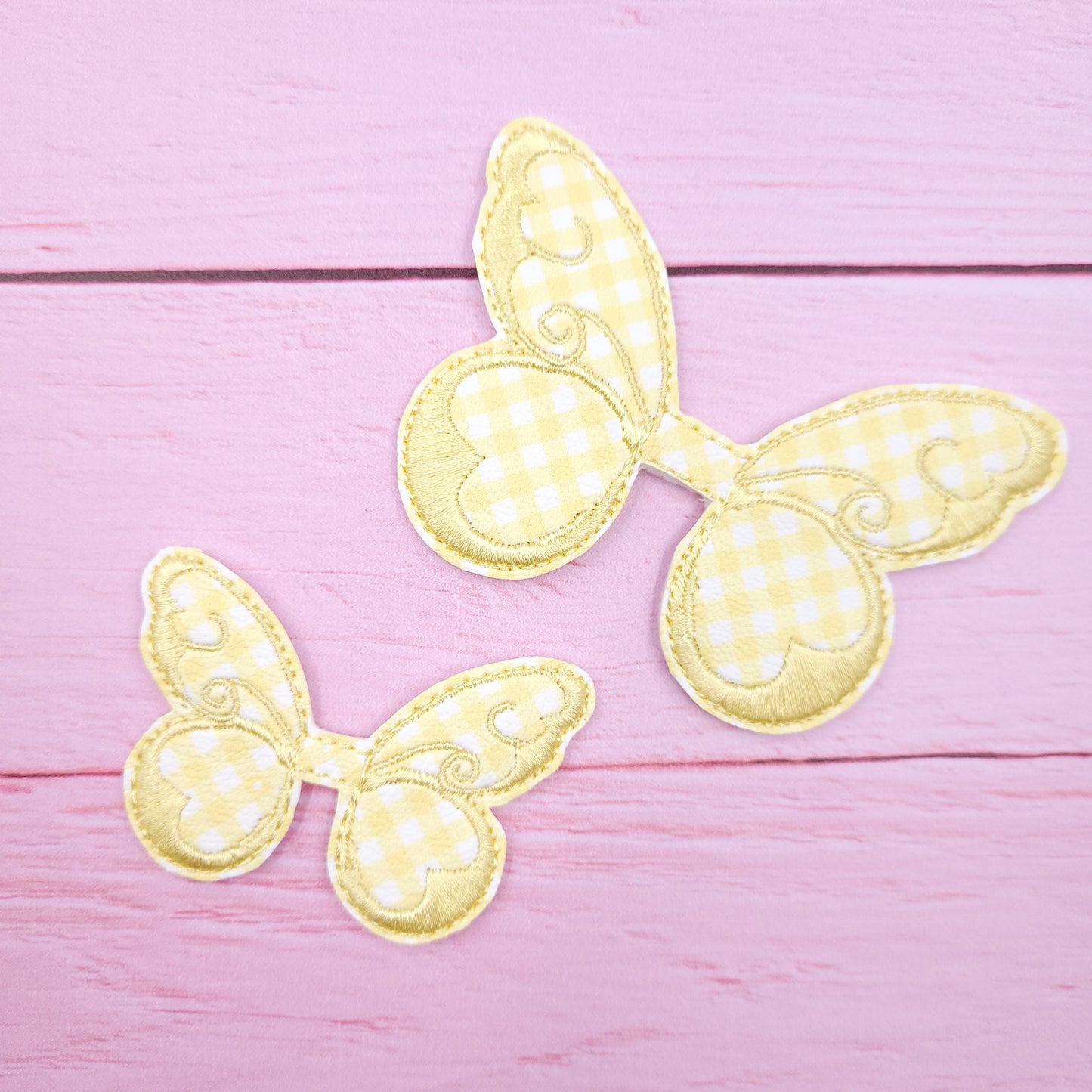 Gingham Butterfly Wings