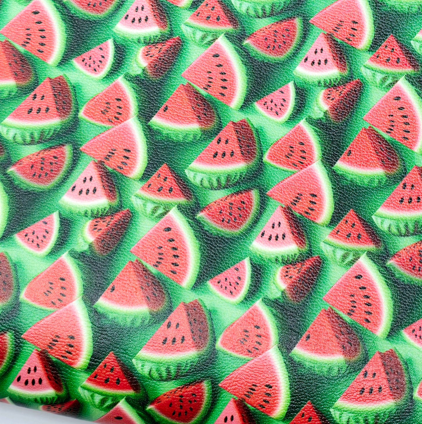 3D Watermelon Artisan Leatherette