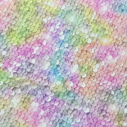 Pastel Faux Sequin