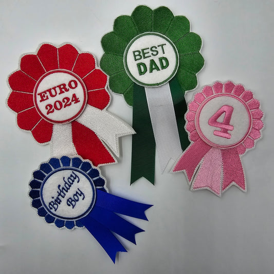 Celebration Rosettes - 2 sizes