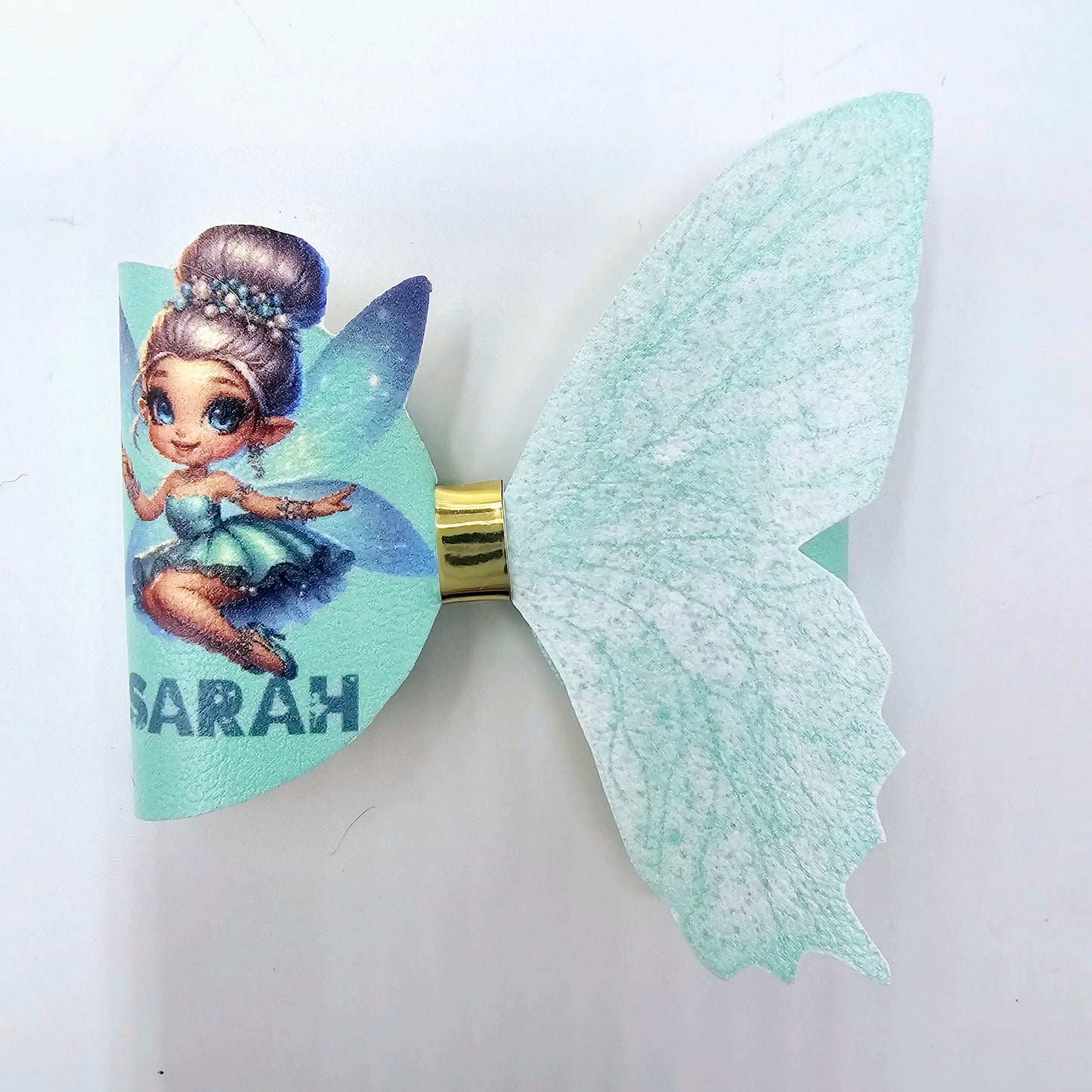 Fairy Wing | Printed Leatherette Bow Loops