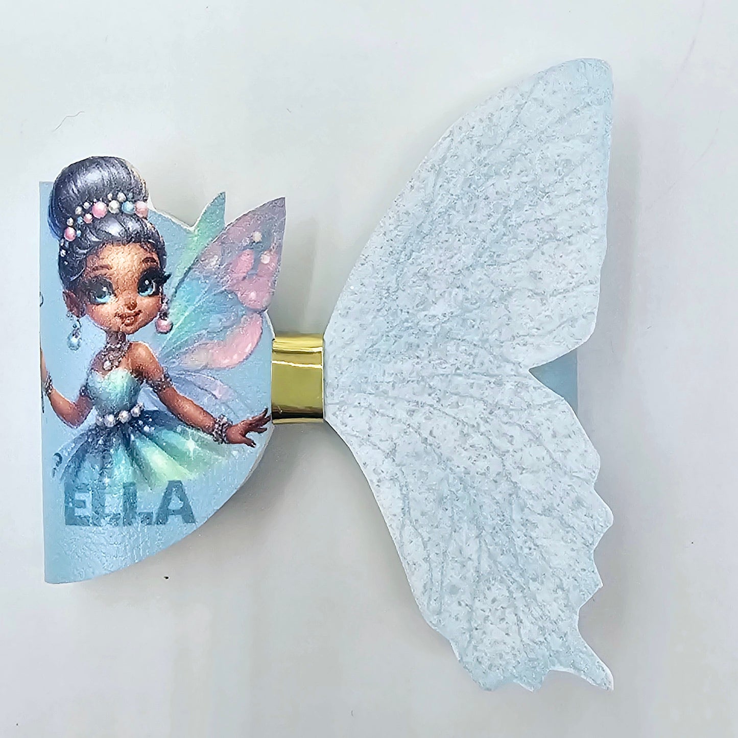 Fairy Wing | Printed Leatherette Bow Loops