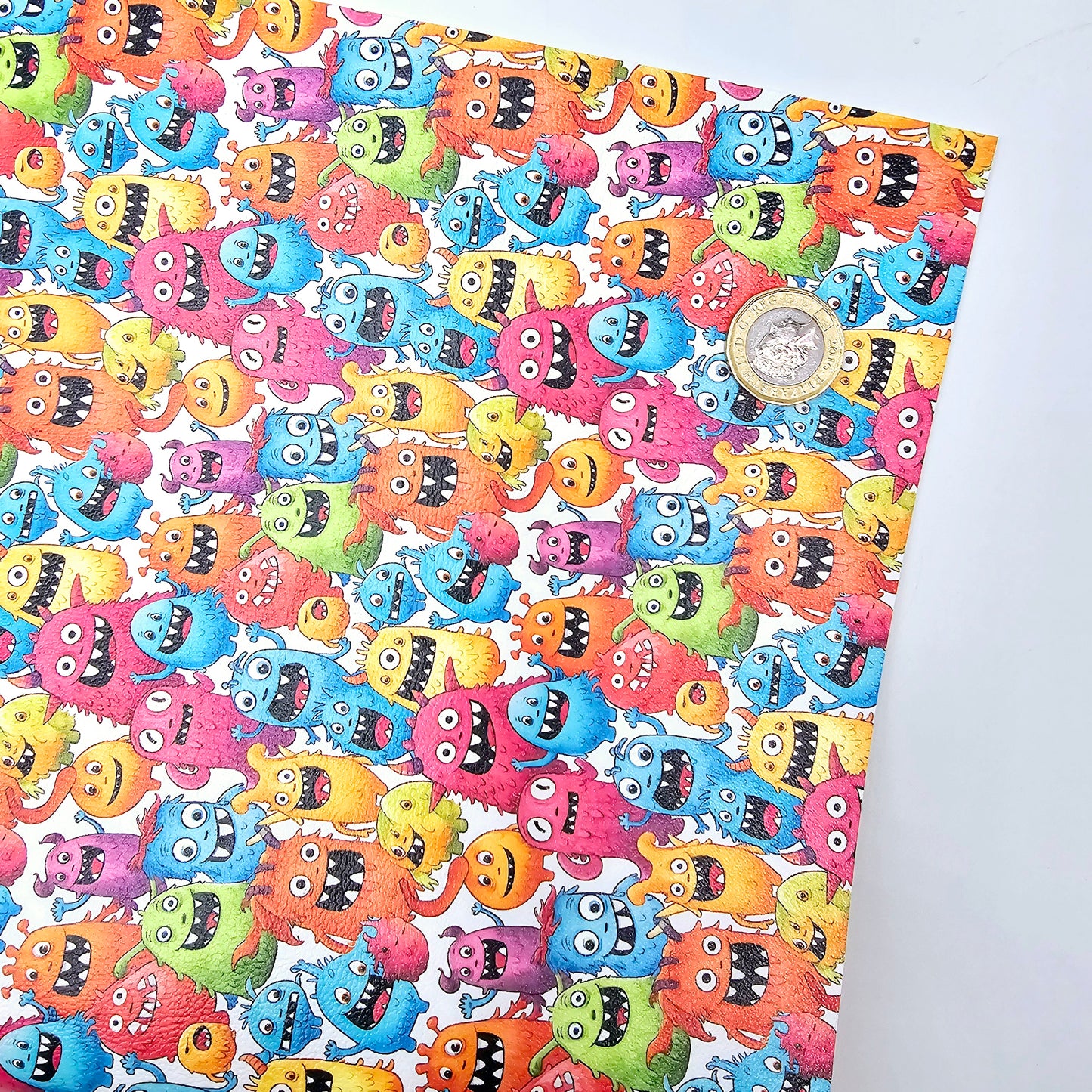 Colourful Monsters Leatherette