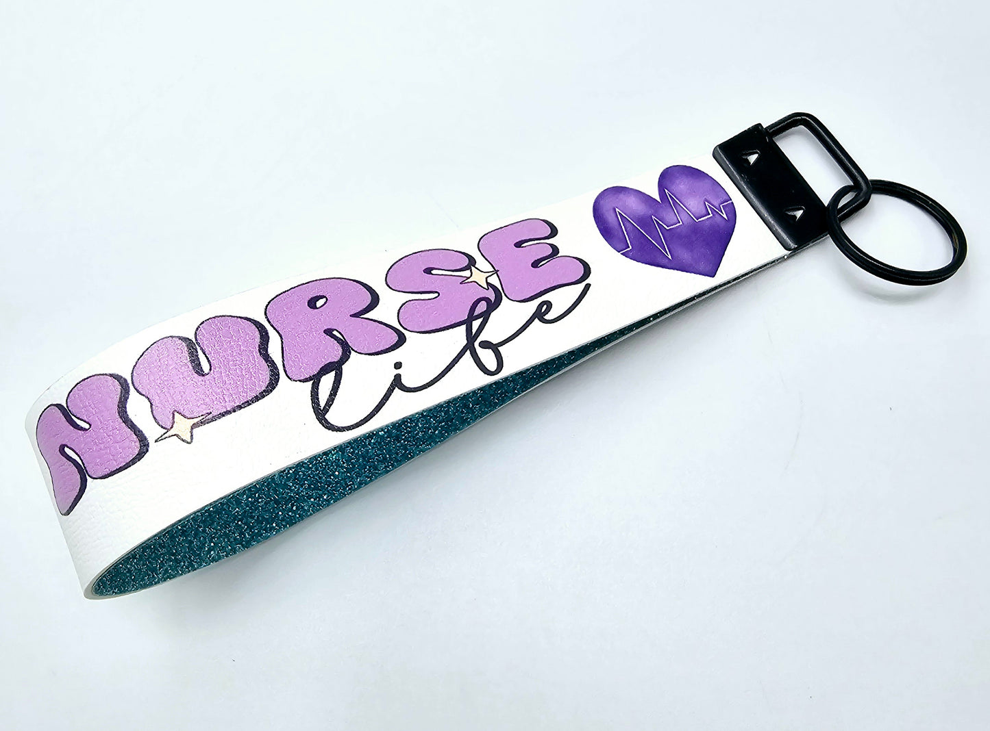 Nurse Wristlet Double Sided Leatherette