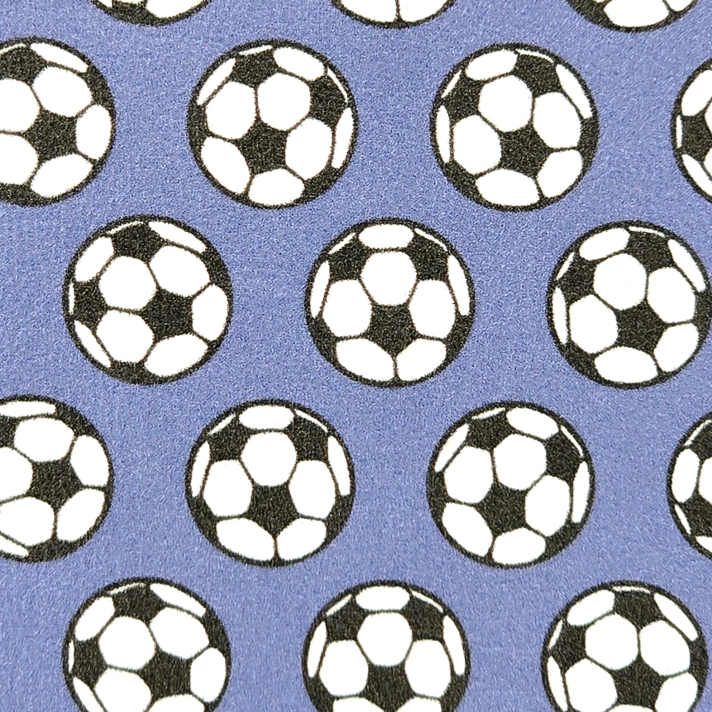 Footballs on Blue Artisan Leatherette