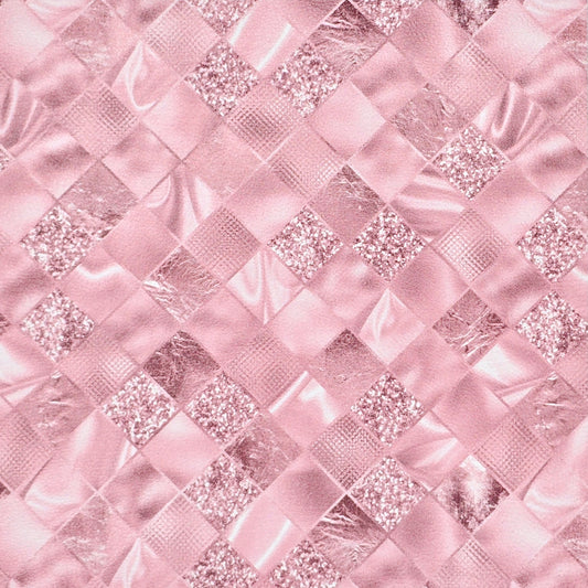 Luxury Pink Collection Glitter Diamonds Artisan Leatherette