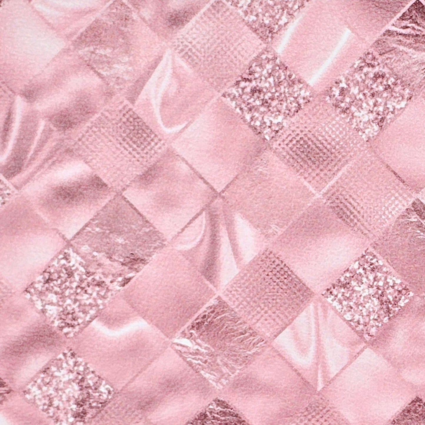 Luxury Pink Collection Glitter Diamonds Artisan Leatherette