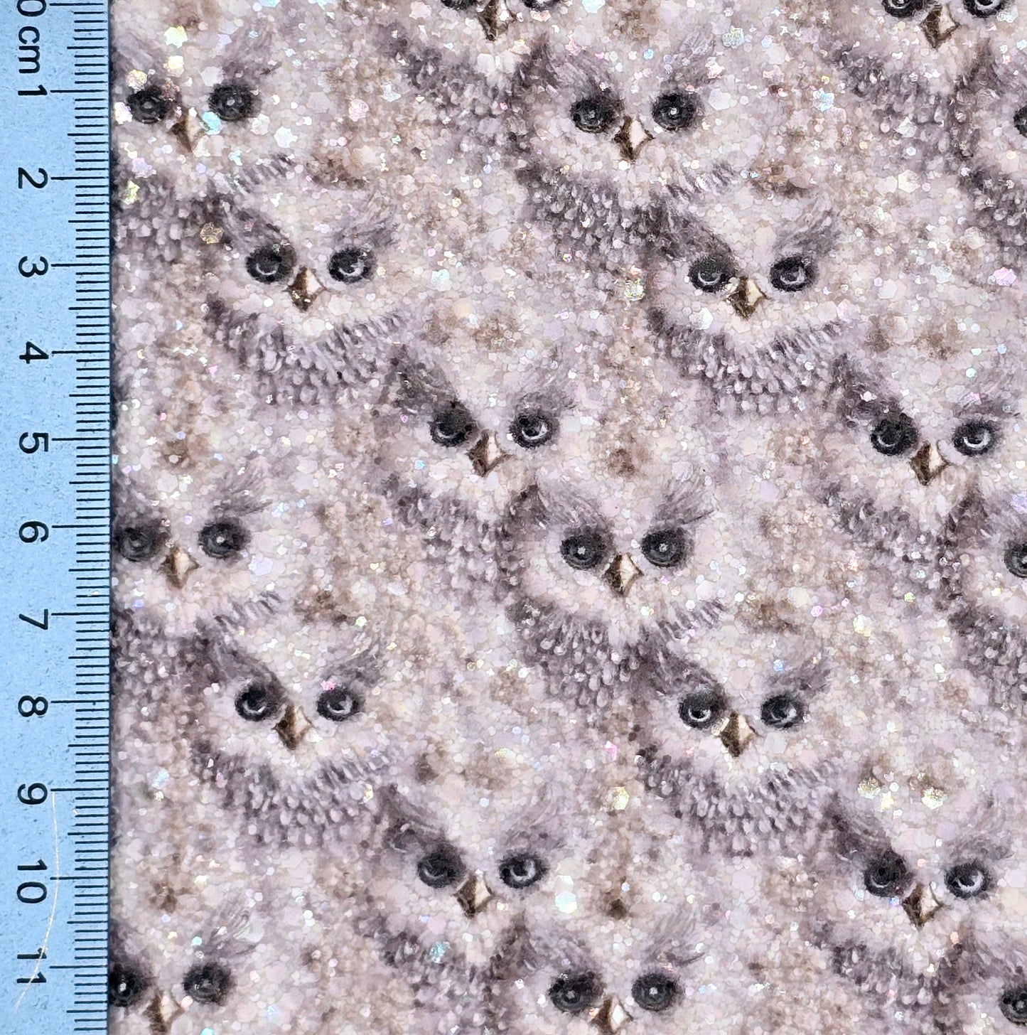 Snow Owl Chunky Glitter