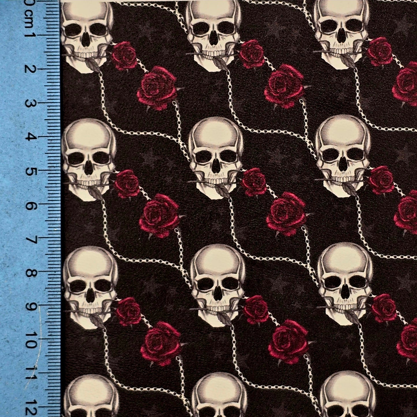 Rose Skulls Artisan Leatherette