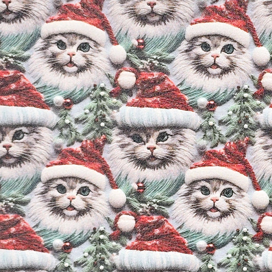 Santa Cat Artisan Leatherette