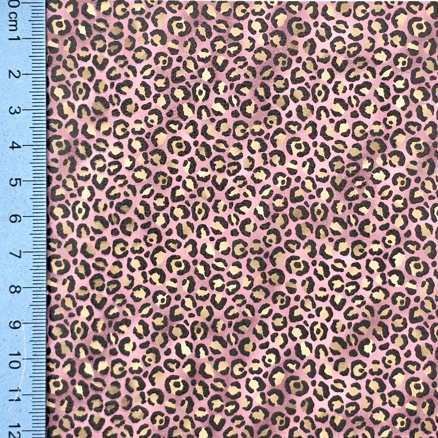 Pink & Gold Leopard Artisan Leatherette