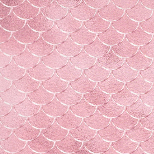 Luxury Pink Mermaid Artisan Leatherette