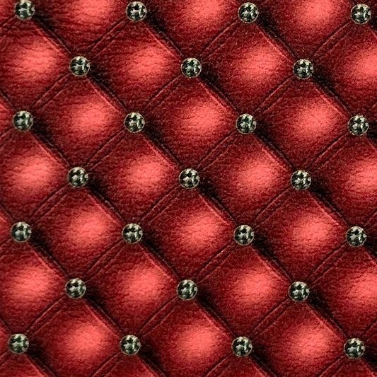 Red and Green 3D Diamonds Artisan Leatherette