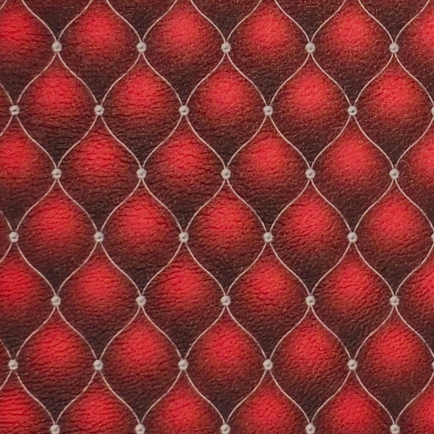 Diamond Red Artisan Leatherette