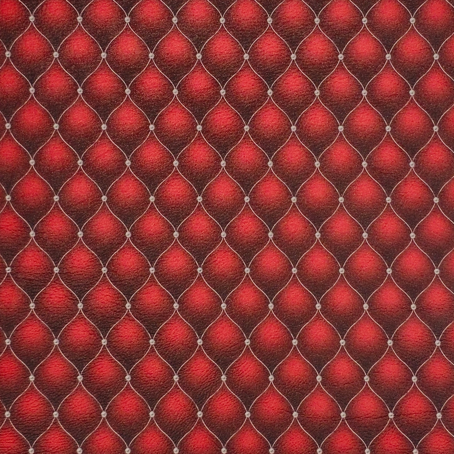 Diamond Red Artisan Leatherette